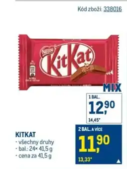 Makro Kitkat nabídka