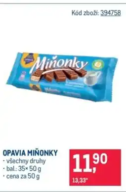 Makro Opavia miňonky nabídka