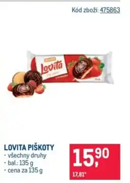 Makro Lovita piškoty nabídka