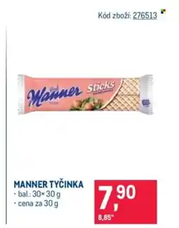 Makro Manner tyčinka nabídka