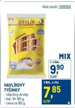 Makro Havlíkovy Tyčinky nabídka