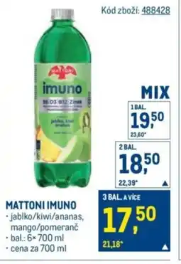 Makro Mattoni Imuno nabídka