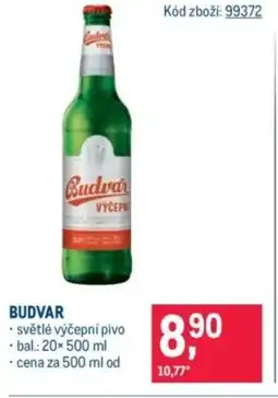 Makro Budvar nabídka