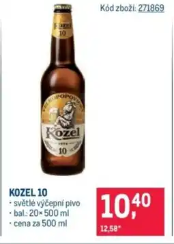 Makro Kozel 10 nabídka