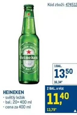 Makro Heineken nabídka