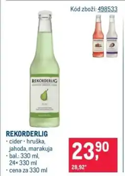 Makro REKORDERLIG nabídka