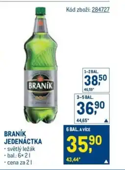 Makro Braník jedenáctka nabídka