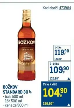 Makro Božkov standard 30% nabídka