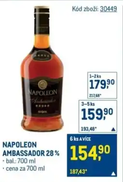 Makro Napoleon Ambassador 28% nabídka