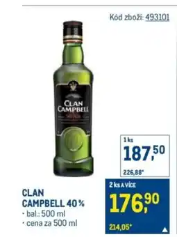 Makro Clan Campbell 40% nabídka