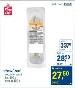 Makro Sýrové nitě nabídka
