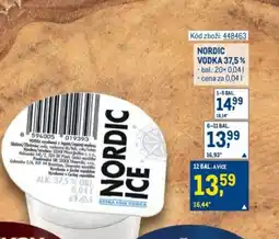 Makro Nordic vodka 37,5% nabídka