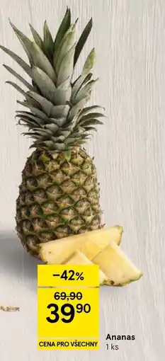 Tesco Ananas nabídka