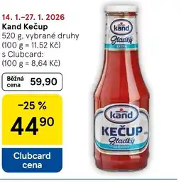 Tesco Kand Kečup nabídka