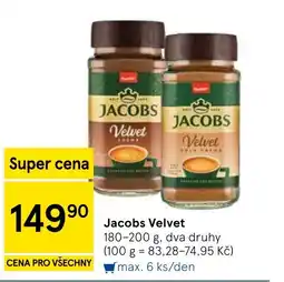 Tesco Jacobs Velvet nabídka