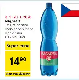 Tesco Magnesia nabídka