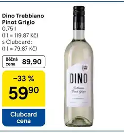 Tesco Dino Trebbiano Pinot Grigio nabídka