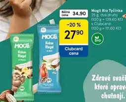 Tesco Mogli Bio Tyčinka nabídka