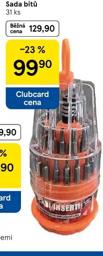 Tesco Sada bitů nabídka