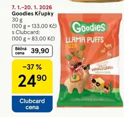 Tesco Goodies Křupky nabídka