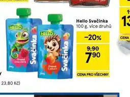 Tesco Hello svačinka nabídka