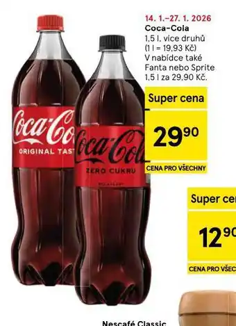 Coca cola, fanta, sprite