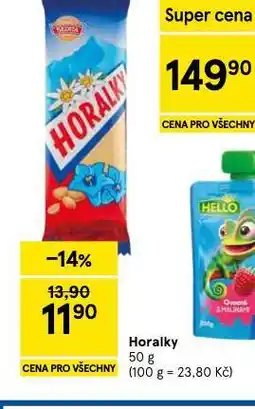 Tesco Horalky nabídka