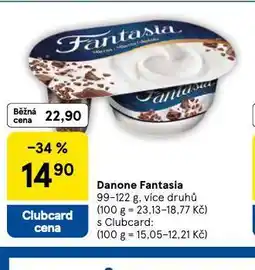 Tesco Danone efantasia nabídka