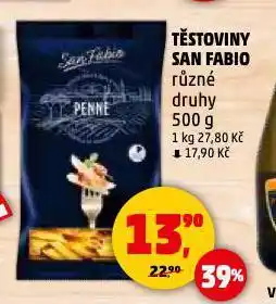 Penny Market Těstoviny san fabio nabídka