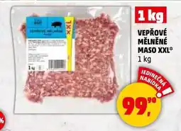Penny Market Vepřové mělněné maso nabídka