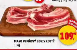 Penny Market Maso vepřový bok s kostí nabídka
