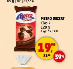 Penny Market Metro dezert nabídka