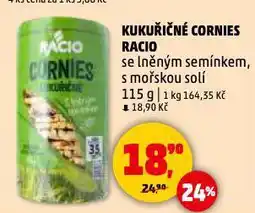 Penny Market Kukuřičné cornies racio nabídka