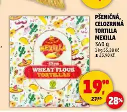 Penny Market Pšeničná tortilla mexilla nabídka