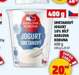 Penny Market Smetanový jogurt nabídka