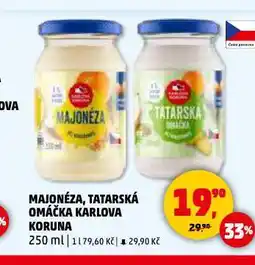 Penny Market Tatarská omáčka nabídka