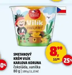 Penny Market Smetanový krém vilík nabídka