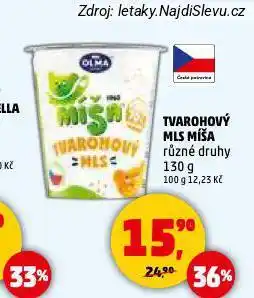 Penny Market Míša tvarohový mls nabídka