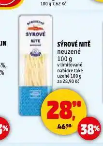 Penny Market Sýrové nitě nabídka