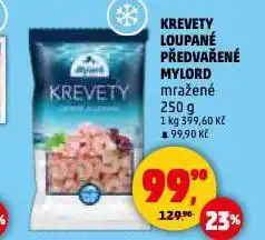 Penny Market Krevety loupané předvařené mylord nabídka