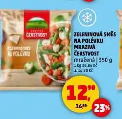 Penny Market Zeleninová směs na polévku mrazivá čerstvost nabídka