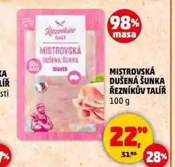 Penny Market Mistrovská dušená šunka nabídka