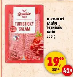 Penny Market Turistický salám nabídka
