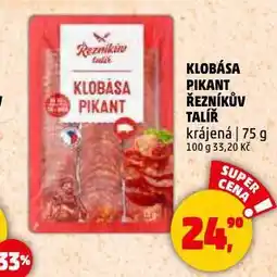 Penny Market Klobása pikant nabídka