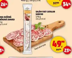 Penny Market Salám fuet catalan sancho nabídka