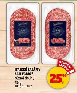 Penny Market Italské salámy san fabio nabídka