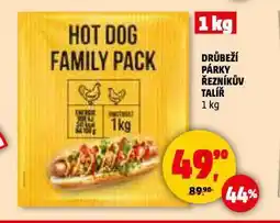 Penny Market Drůbeží párky nabídka