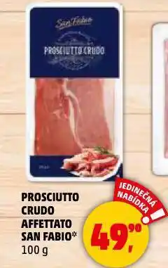 Penny Market Prosciutto crudo affettato san fabio nabídka