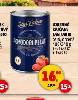 Penny Market Loupaná rajčata san fabio nabídka
