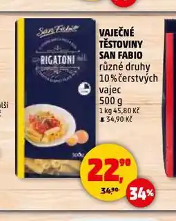 Penny Market Vaječné těstoviny san fabio nabídka